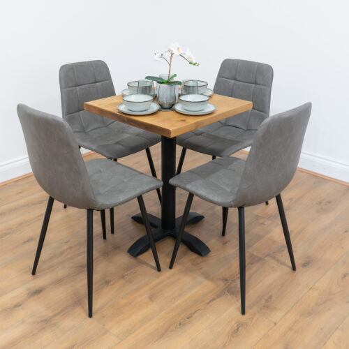 Black-X-base-cafe-&-bistro-table-reclaimed-timber-style-7