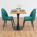 black-round-cafe-&-bistro-table-reclaimed-timber-style-2
