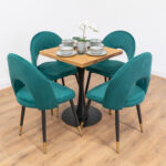 black-round-cafe-&-bistro-table-reclaimed-timber-style-7