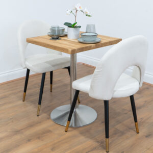 silver-round-cafe-&-bistro-table-solid-oak-style-1