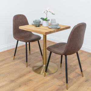 Gold-Round-Cafe-&-Bistro-Table-Solid-Oak-Style-1