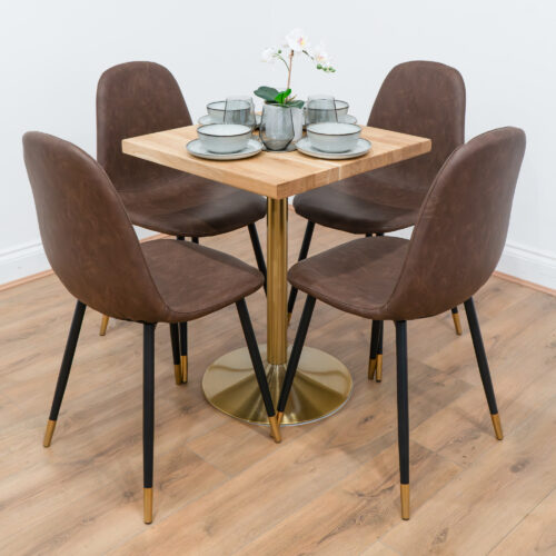 Gold-Round-Cafe-&-Bistro-Table-Solid-Oak-Style-7