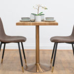 Rose-Gold-Round-Cafe-&-Bistro-Table-Solid-Oak-Style-5