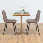 Rose-Gold-Round-Cafe-&-Bistro-Table-Reclaimed-Solid-Wood-Style-2