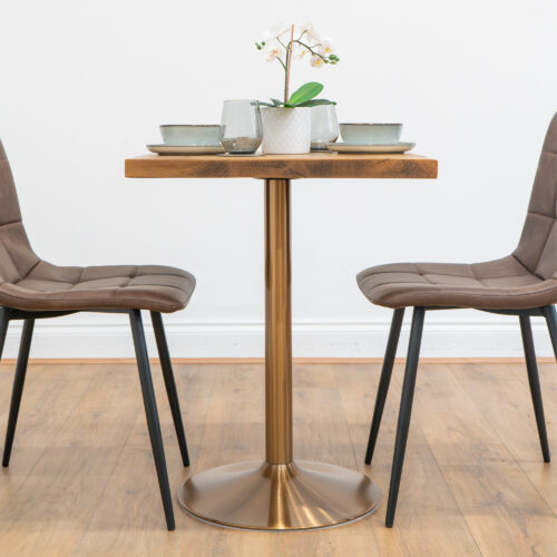 Rose-Gold-Round-Cafe-&-Bistro-Table-Reclaimed-Solid-Wood-Style-3
